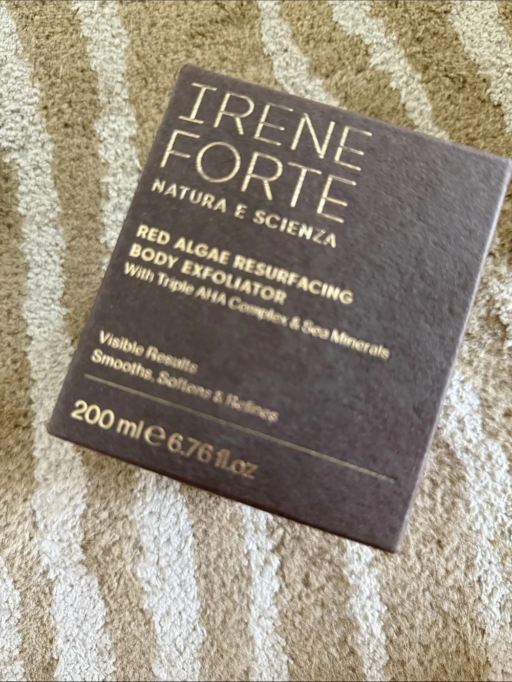New Irene Forte Red Algae Resurfacing Body Exfoliator new launch new in box